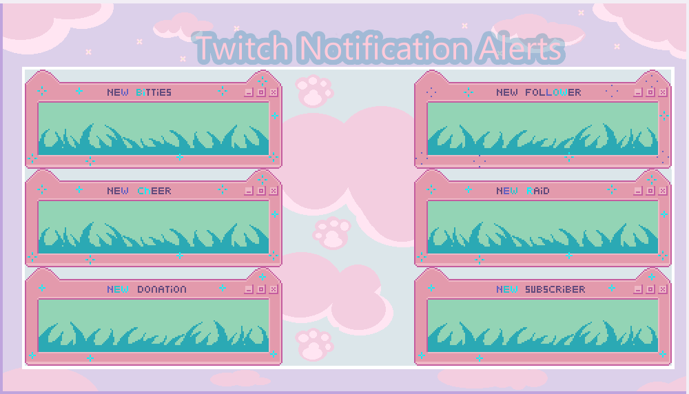 Cute Cat twitch notifications!