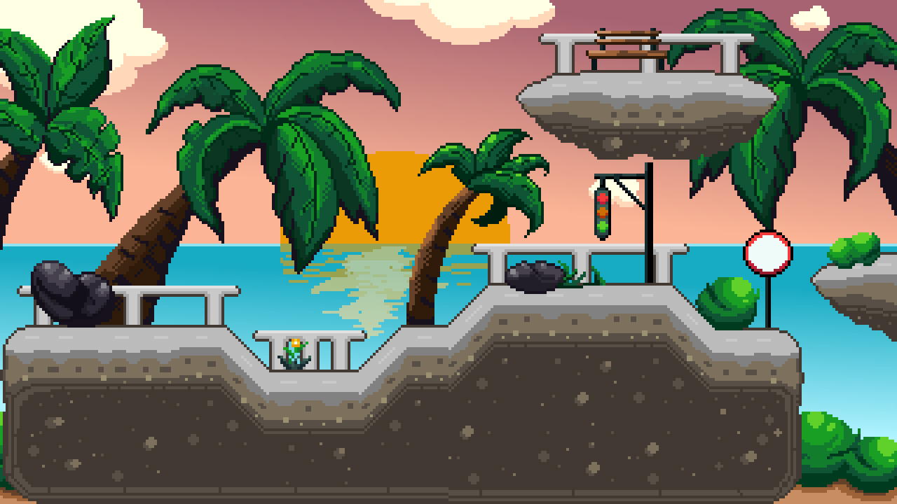 Palm Beach Platformer