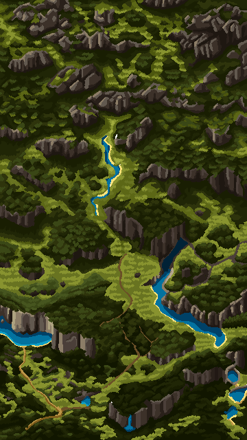 Tall Forest Level Background
