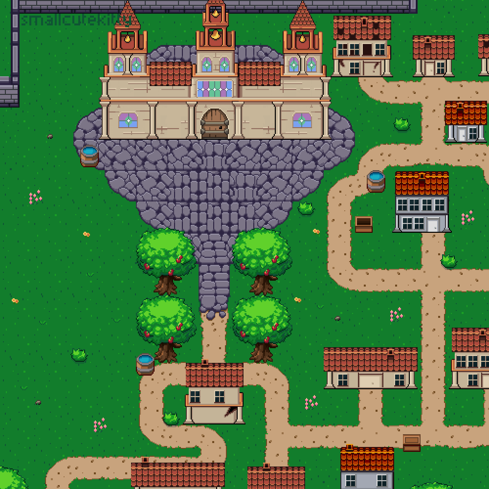 Village Tileset Promo Art